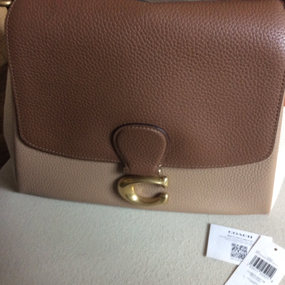 Color Block Shoulder Bag